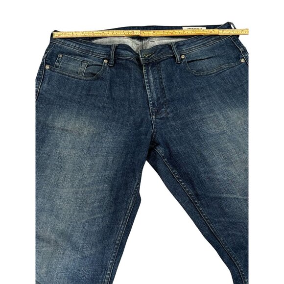 Buffalo David Bitton Mens Jackson-X Straight Stretch Jeans Size 36x32 Blue Denim - Picture 8 of 10